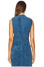 view 3 of 4 Asymmetric Top in Jean Blue