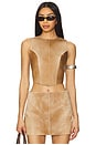 view 1 of 4 x REVOLVE Sammy Cowhide Top in Beige