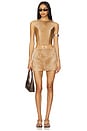 view 4 of 4 x REVOLVE Sammy Cowhide Top in Beige