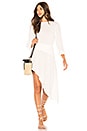 view 1 of 3 Malibu Wrap Dress in Warm White