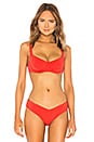 view 1 of 4 x Revolve Afterglow Bikini Top in Red