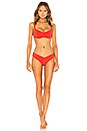 view 4 of 4 x Revolve Afterglow Bikini Top in Red