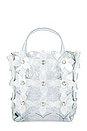 view 1 of 6 Floral Bouquet Small Shopper in Clear