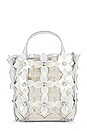 view 4 of 6 Floral Bouquet Small Shopper in Clear