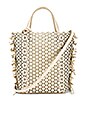 view 1 of 6 Lacey Bow North & South Shopper Bag in Swan