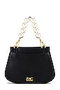 view 2 of 5 Chantalle Saddle Chain Crossbody Bag in Black