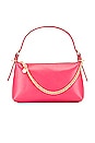 view 1 of 5 Posen Zip Top Crossbody Bag in Teaberry