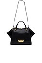 view 5 of 5 СУМКА-СЕТЧЭЛ С ДВУМЯ РУЧКАМИ EARTHA in Black