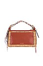 view 3 of 5 Posen Zip Top Crossbody Bag in Auburn