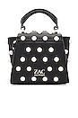 view 2 of 5 Eartha Iconic Pearl Lady Mini Top Handle in Black