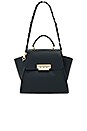 view 4 of 6 Eartha Iconic Solid Top Handle in Navy