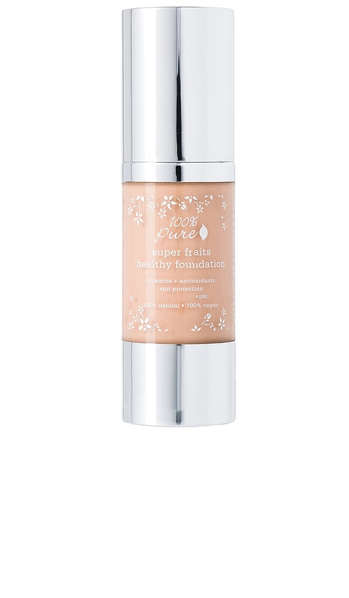 Full Coverage Foundation w/Sun Protection in Peach Bisque.