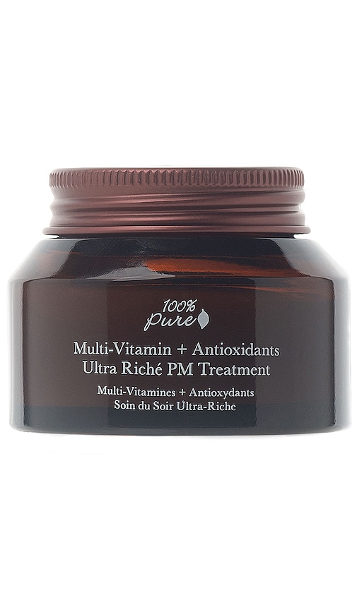 100% Pure Multi-Vitamin + Antioxidants Ultra Riche PM Treatment in Beauty: NA.