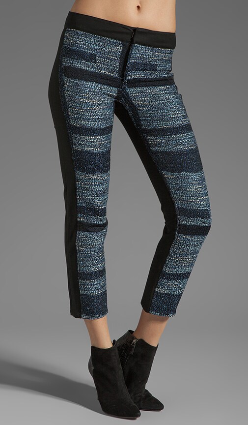 Straight Leg Pant with Cotton Combo