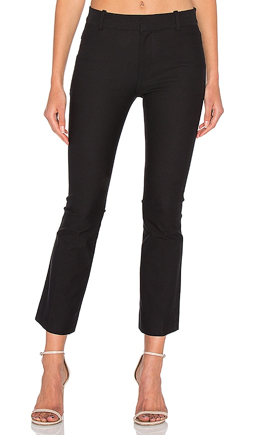 cropped flare pants