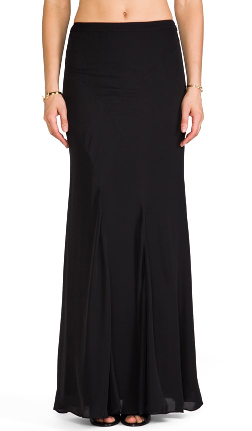 Seam Detail Maxi Skirt