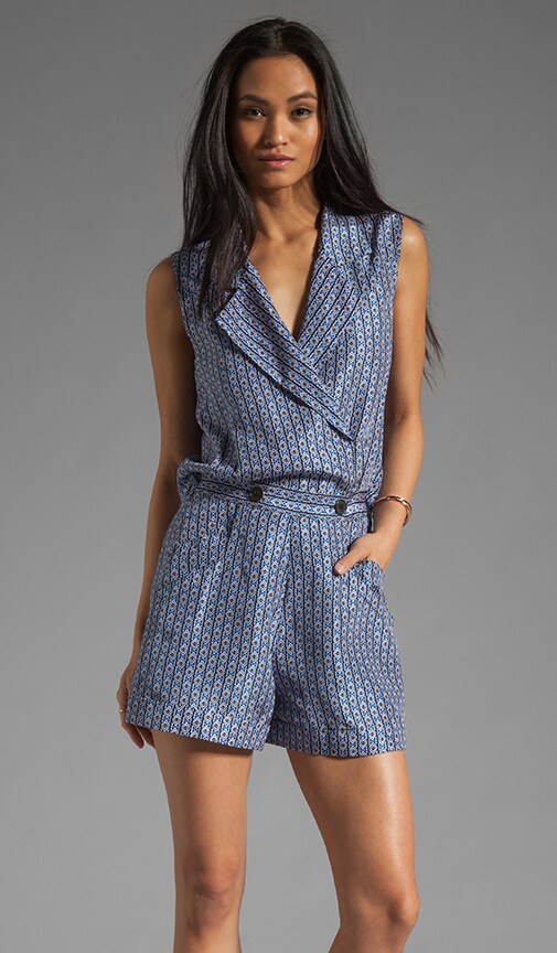 Romper with Vented Back