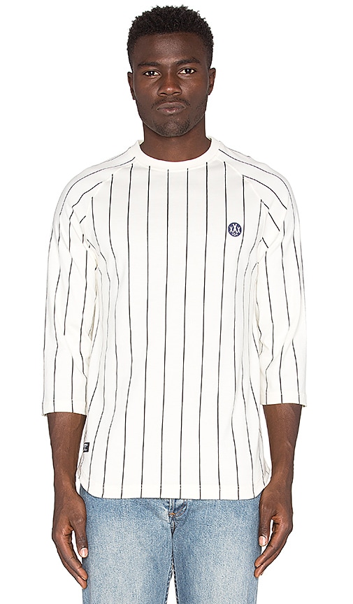 10.Deep Striped Baseball T-Shirt