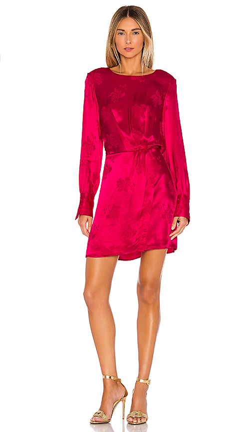 Floral Jacquard Dress