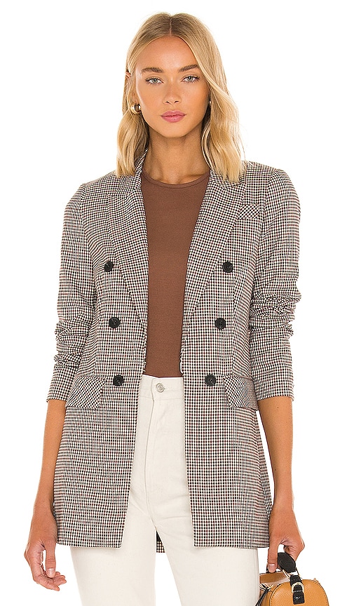 1. STATE Double Breasted Blazer in Rich Black | REVOLVE