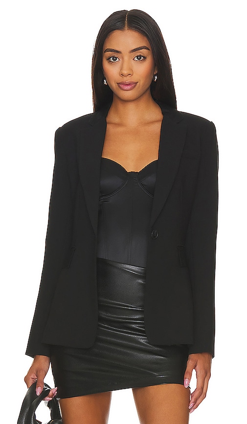 1. STATE Classic Blazer in Rich Black