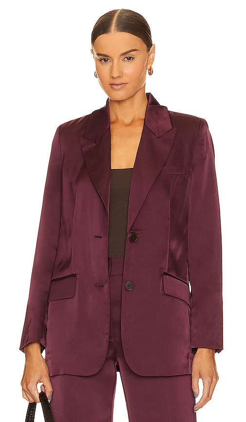 Shop 1.state Soft Blazer With Sash In Fig