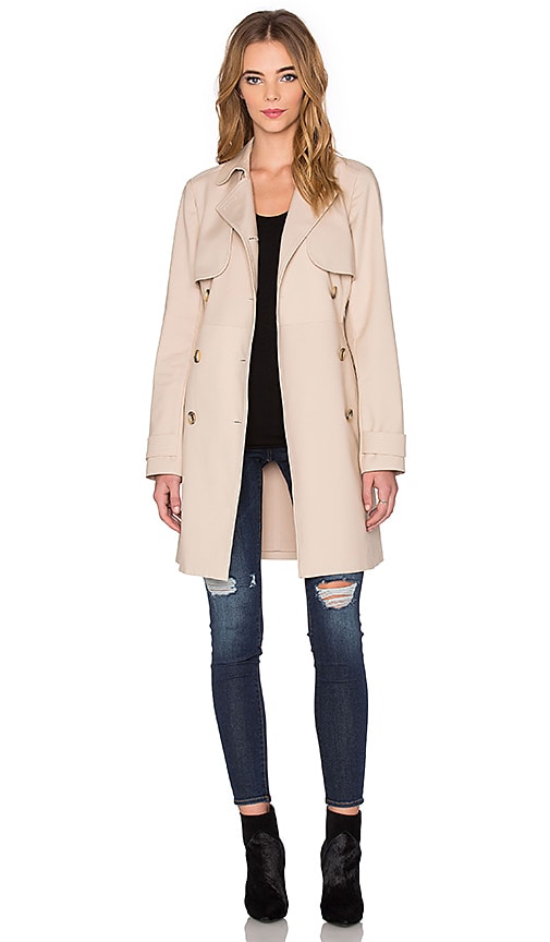 Doubleweave Trench Coat