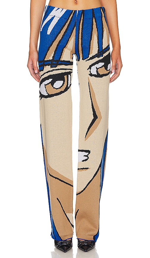 1xblue Ssense Exclusive Blue Anime Lounge Pants In 蓝色