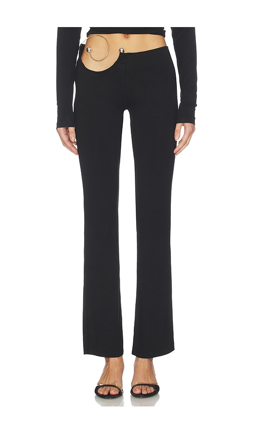 1xblue Spiral Trouser In Black