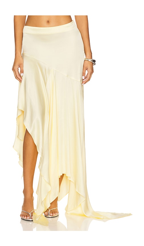 1XBLUE Handkerchief Skirt