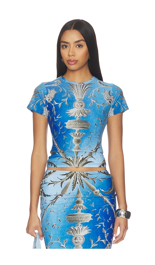 1XBLUE Baroque T-shirt | Thumbnail 3