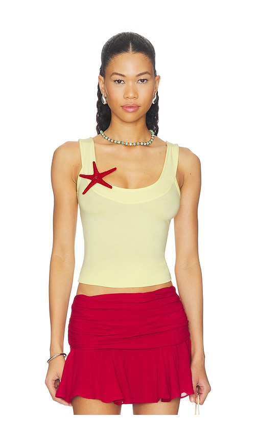 1XBLUE Starfish Tank Top