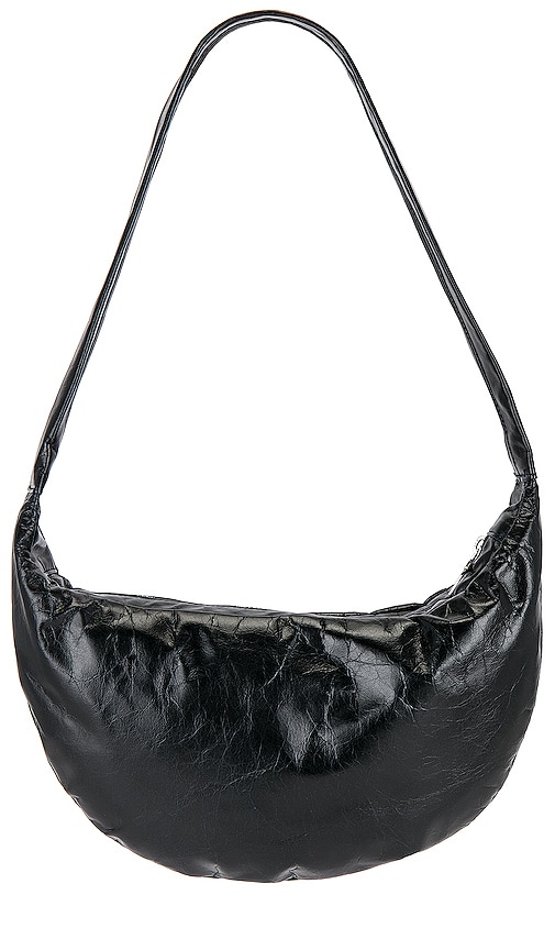 Shop 1xblue Leather Bag In Black