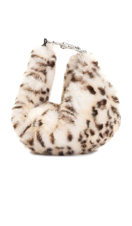 Shop 1xblue Faux Fur Bag In Cream