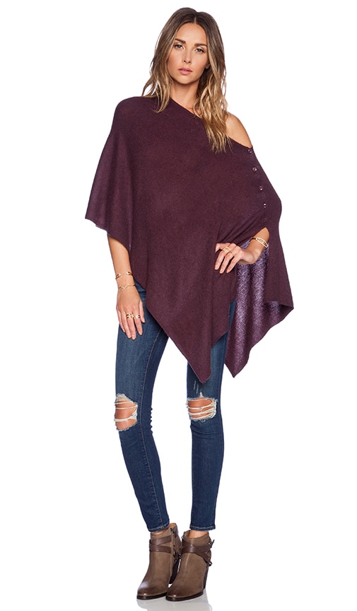 Chumash Solid Poncho
