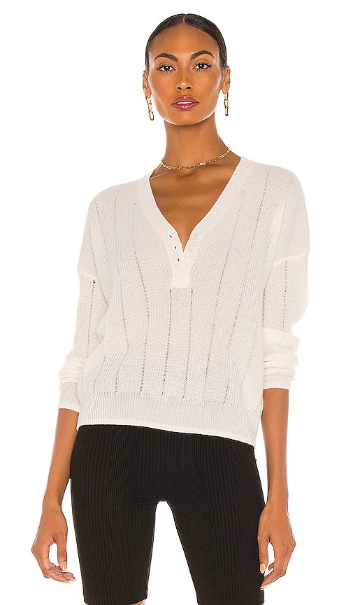 27 miles malibu Fernanda Sweater in Cloud