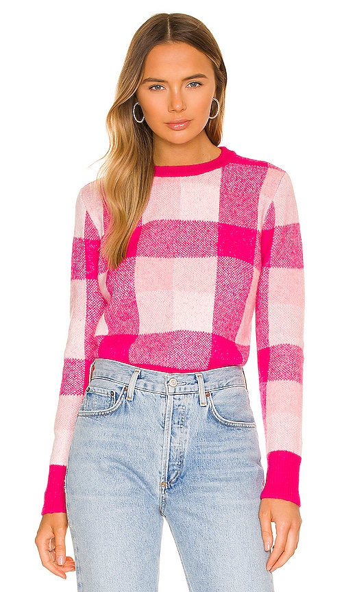 revolve pink sweater
