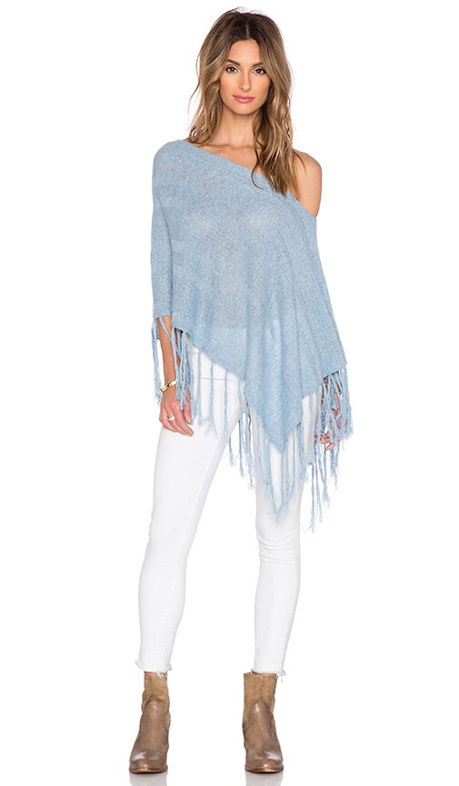 Malibu Fringe Poncho