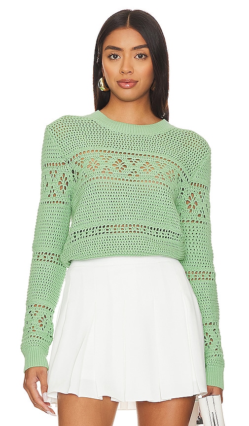 27 miles malibu Tula Sweater in Sage