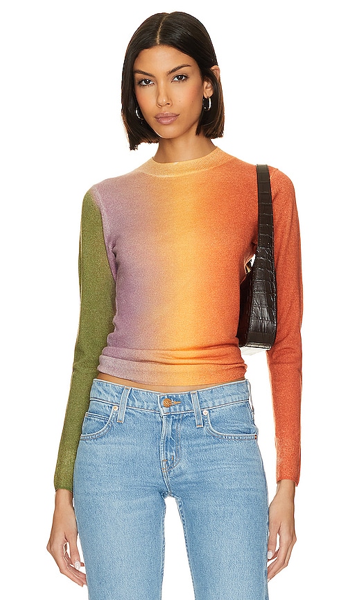 27 Miles Malibu Zorina Sweater In Orange