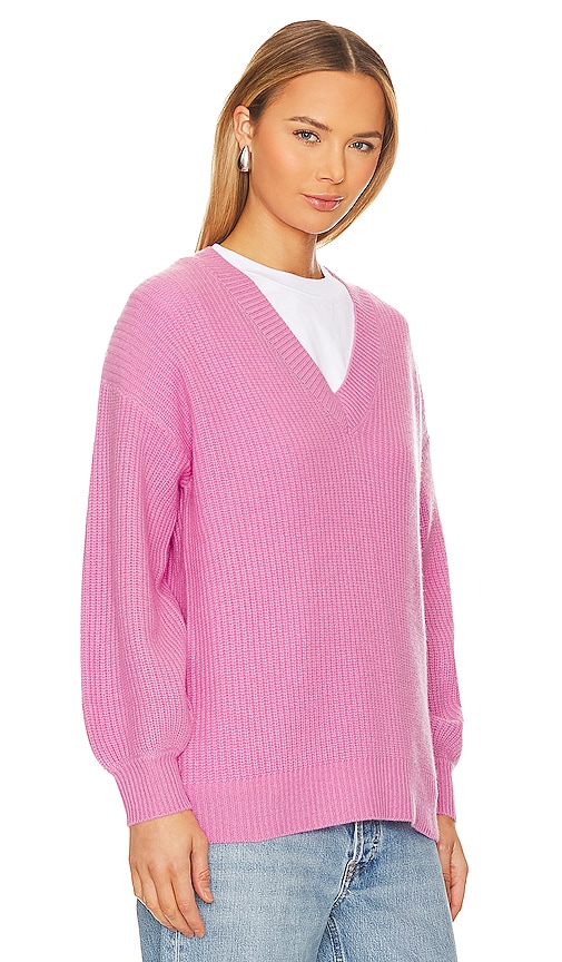 Shop 27 Miles Malibu Jessica Sweater In Fuchsia