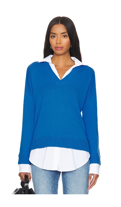 Shop 27 Miles Malibu Dottie Sweater In Capri