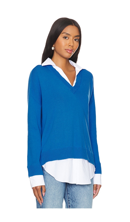 Shop 27 Miles Malibu Dottie Sweater In Capri