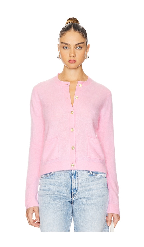 Shop 27 Miles Malibu Gwendolyn Cardigan In Bubblegum