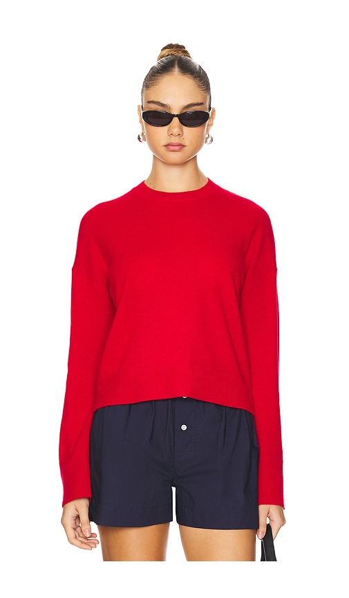 Shop 27 Miles Malibu Louise Sweater In Crimson