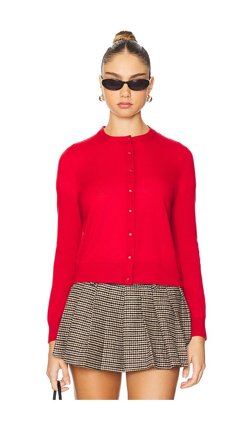 Shop 27 Miles Malibu Yasmin Cardigan In Crimson