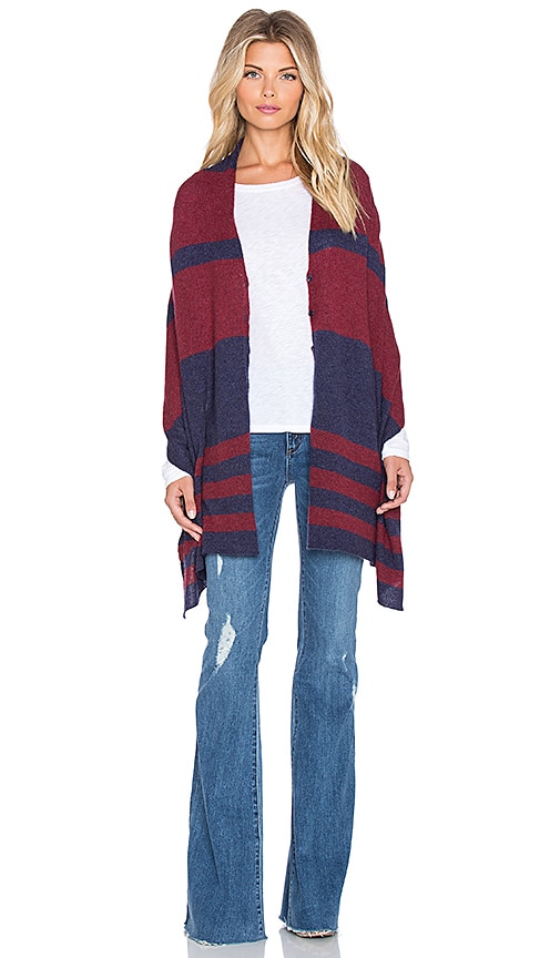 Chumash Stripe Poncho