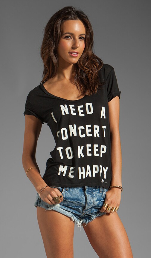 Concert Uneven Hem Tee