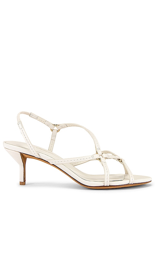 ivory strappy sandals