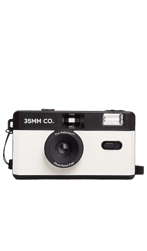 35mm Co. The Reloader Reusable Film Camera in White